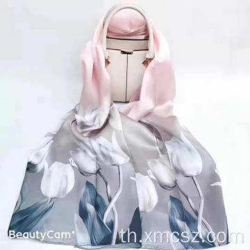 หรูหรา 100 Mulberry Silk Women Scarf